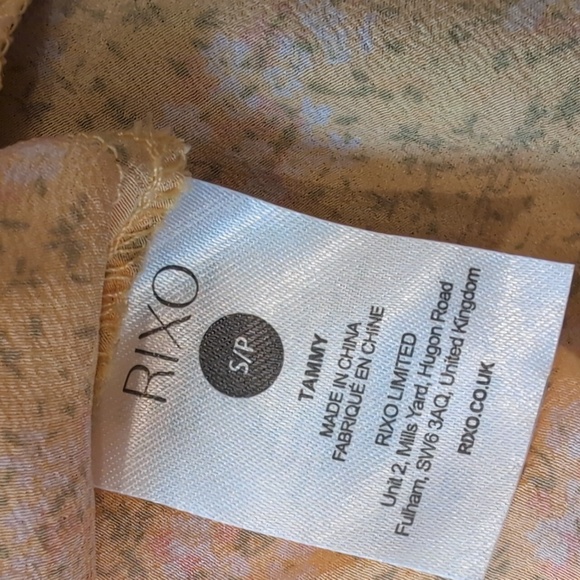 Rixo Tammy Silk Midi Dress - Picture 6 of 12